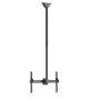 Neomounts CL35-440BL16L Monitor/TV Mount Ceiling , Adjustable Height, Rotate, Tilt, Swivel , 37-70 , Maximum weight (capacity) 50 kg , Black