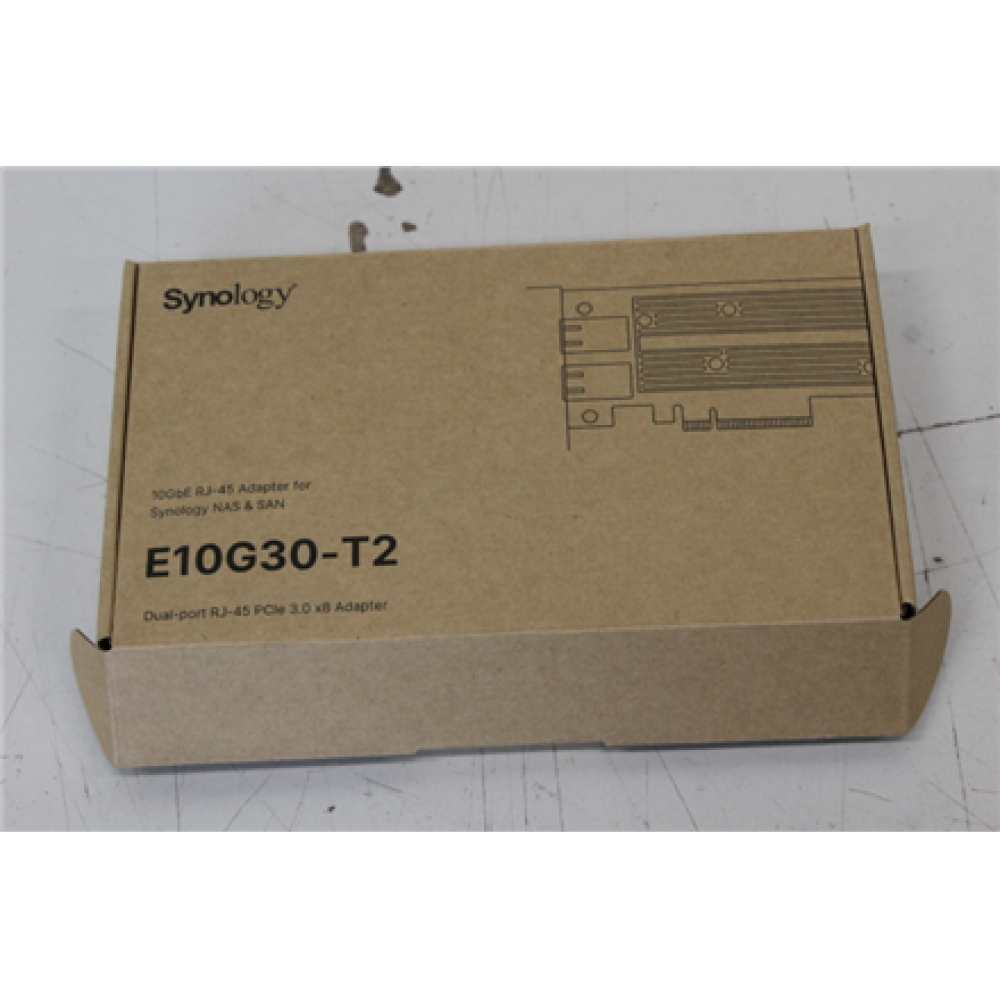 SALE OUT. Synology E10G30-T2 Dual-port 10GbE 10GBASE-T add-in card , SALE OUT. Synology Dual-port 10GbE 10GBASE-T add-in card , E10G30-T2 , DEMO , PCIe 3.0 x8