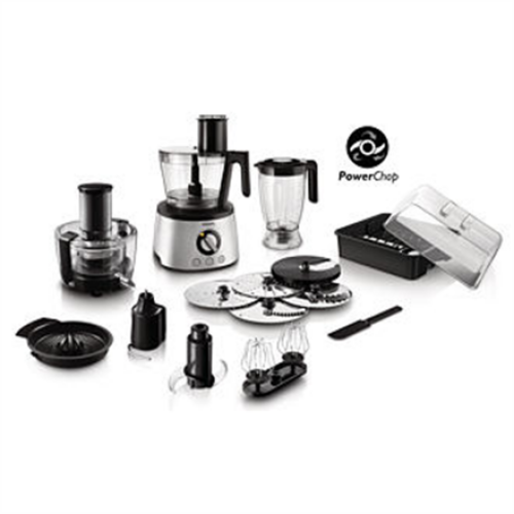 Philips , Avance Collection , Food processor HR7778/00 , 1300 W , Number of speeds 12 , Bowl capacity 3.4 L , Stainless steel