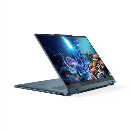 Lenovo- Yoga 7 2-in-1 14AKP10 AMD , Tidal Teal , 14 , OLED , Touchscreen , WUXGA , 1920 x 1200 pixels , Glossy , AMD Ryzen AI 5 , 340 , 16 GB , Soldered LPDDR5 , Solid-state drive capacity 512 GB , AMD Radeon 840M Graphics , Windows 11 Home , 802.11be , B