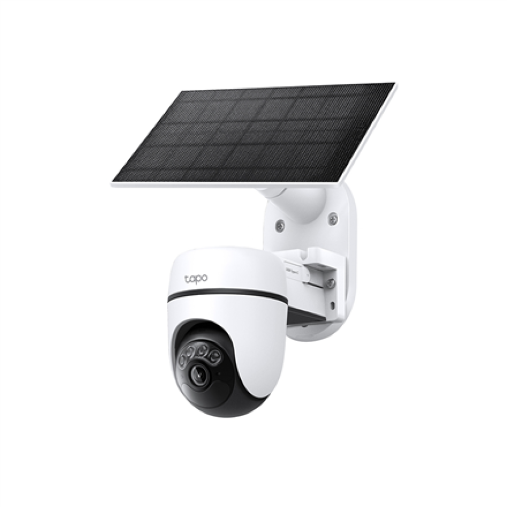 TP-LINK TC90 KIT , Solar-Powered Pan/Tilt Security Camera Kit , 3 MP , 4mm/F1.6 , MicroSD Card Up to 512 GB