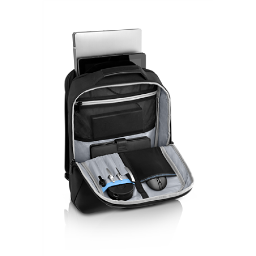 Dell , 460-BCQM , Premier Slim , Fits up to size 15 , Backpack , Black with metal logo