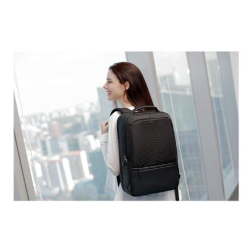 Dell , 460-BCQM , Premier Slim , Fits up to size 15 , Backpack , Black with metal logo