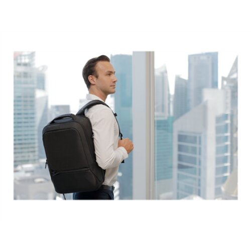 Dell , 460-BCQM , Premier Slim , Fits up to size 15 , Backpack , Black with metal logo
