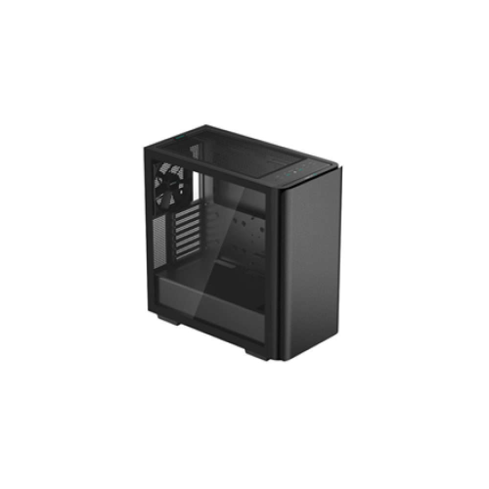 Deepcool MID TOWER CASE CK500 Side window, Black, Mid-Tower, Power supply included No