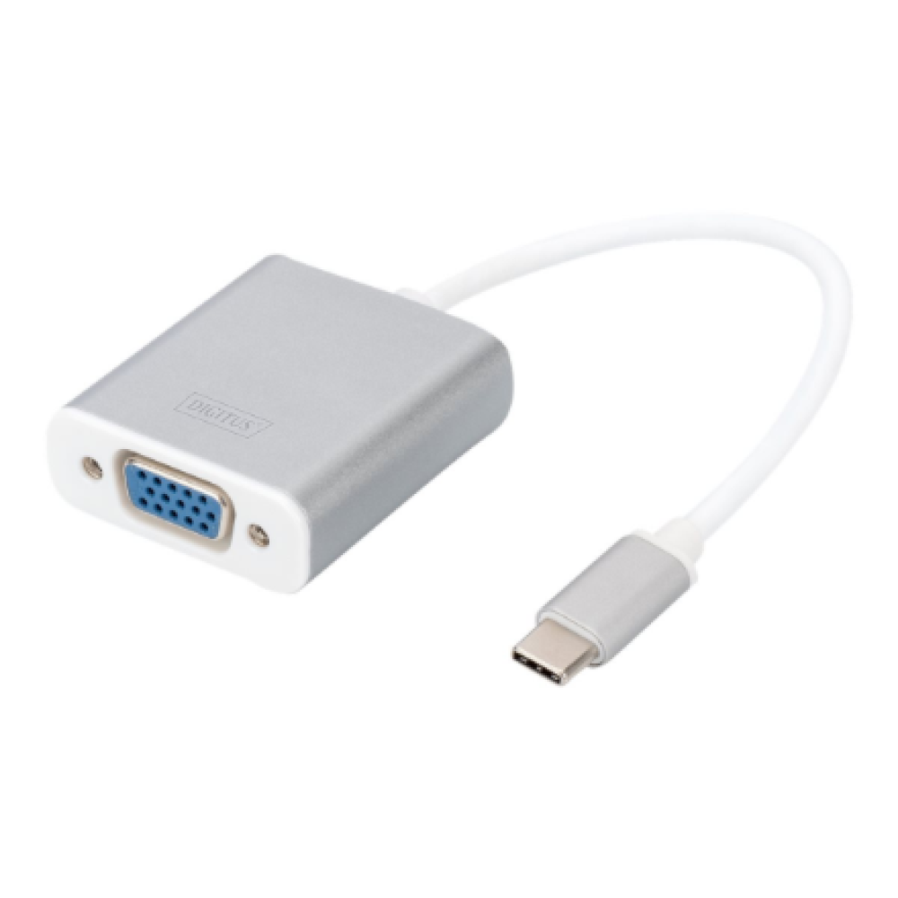 Digitus USB Type-C VGA Graphics Adapter , 0.2 m