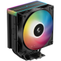 Deepcool CPU Cooler , AG400 BK ARGB , Intel, AMD