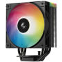 Deepcool CPU Cooler , AG400 BK ARGB , Intel, AMD