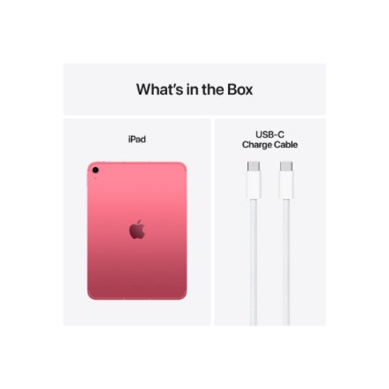 Apple , iPad Wi-Fi + Cellular , 11 , Pink , IPS, Liquid Retina , 2360 x 1640 pixels , Apple A16 , 128 GB , 3G , 4G , 5G , Wi-Fi , Front camera , 12 MP , Rear camera , 12 MP , Bluetooth , 5.3 , iPadOS , USB-C charging cable