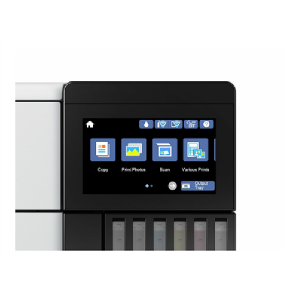 Epson Wireless Photo Printer , EcoTank L8160 , Inkjet , Colour , Inkjet Multifunctional Printer , A4 , Wi-Fi , Grey