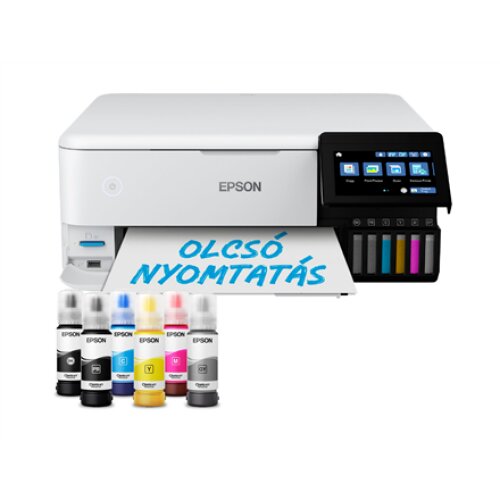 Epson , Wireless Photo Printer , EcoTank L8160 , Inkjet , Colour , Inkjet Multifunctional Printer , A4 , Wi-Fi , Grey