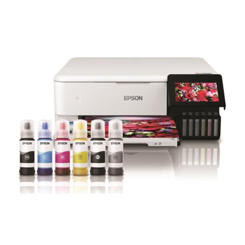Epson , Wireless Photo Printer , EcoTank L8160 , Inkjet , Colour , Inkjet Multifunctional Printer , A4 , Wi-Fi , Grey