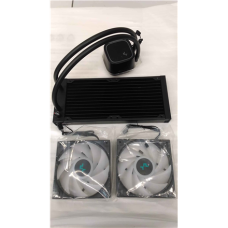 SALE OUT. Deepcool LE500 Marrs Liquid CPU Cooler, Black , Deepcool LE500 , CPU Liquid Cooler , USED, REFURBISHED , Black , Intel, AMD