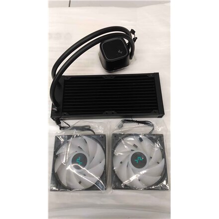 SALE OUT. Deepcool LE500 Marrs Liquid CPU Cooler, Black , Deepcool LE500 , CPU Liquid Cooler , USED, REFURBISHED , Black , Intel, AMD