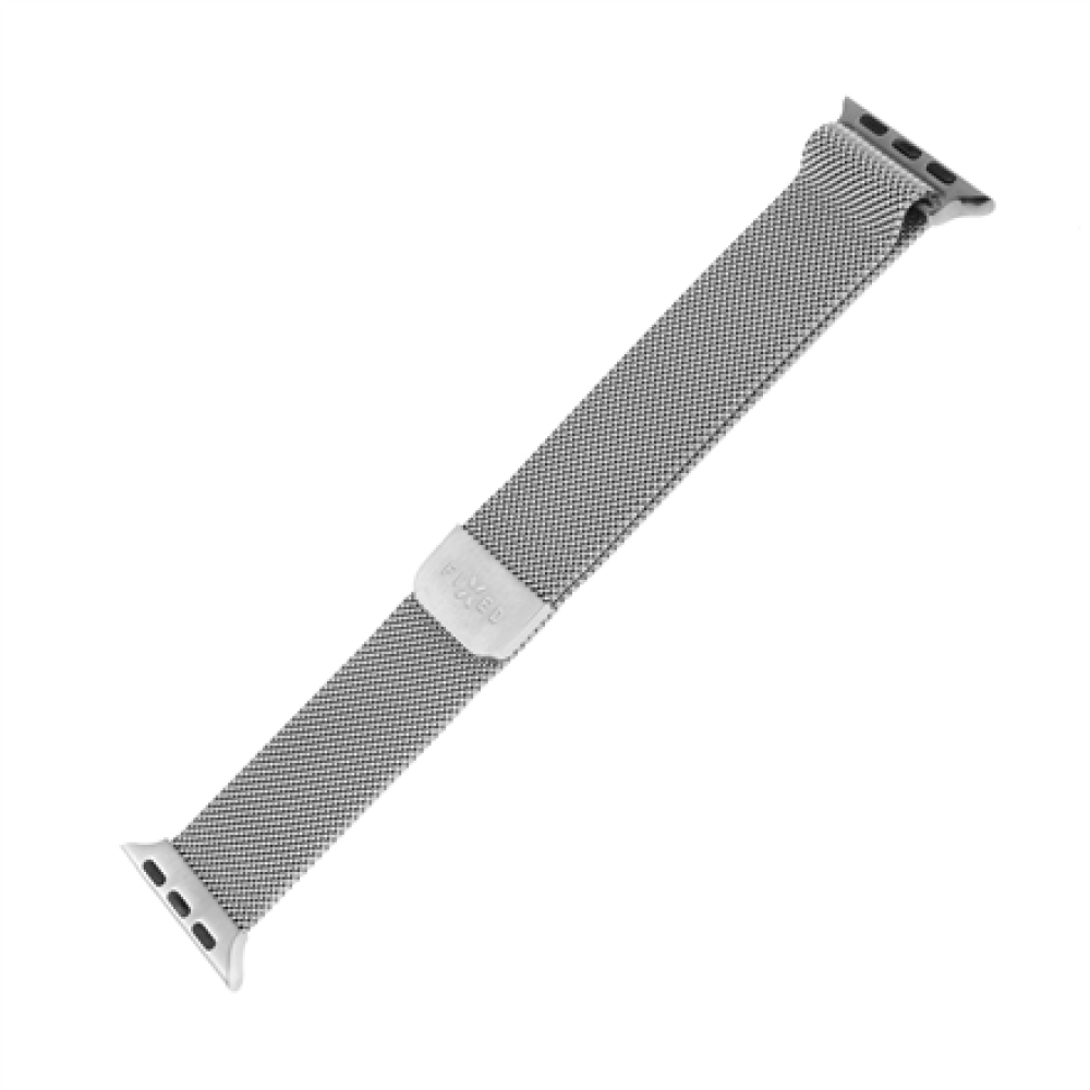 Fixed , Mesh Strap for Apple Watch 38/40/41mm , Silver