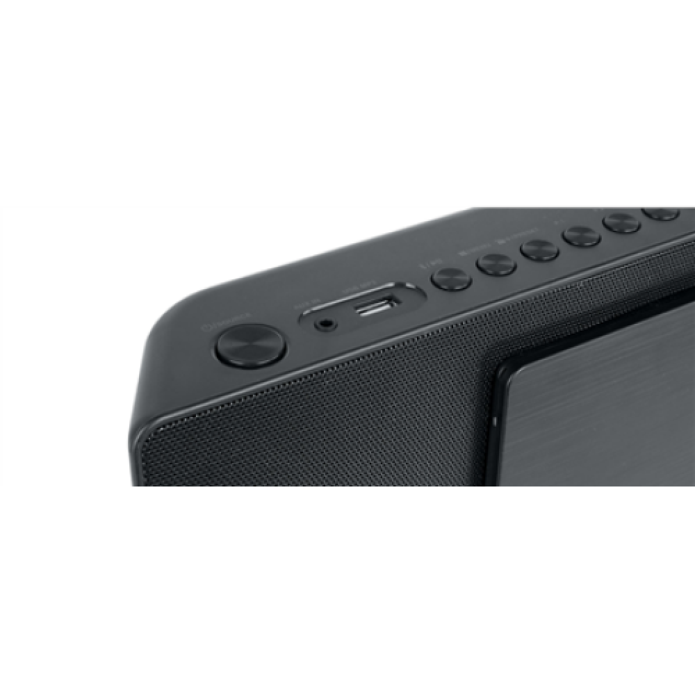 Muse Bluetooth Micro System With FM Radio, CD and USB Port M-60BT USB port CD player AUX in Bluetooth FM radio