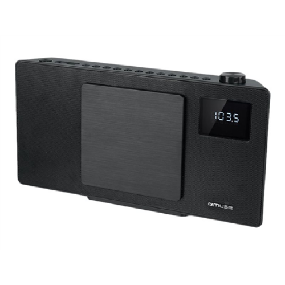 Muse Bluetooth Micro System With FM Radio, CD and USB Port M-60BT USB port CD player AUX in Bluetooth FM radio