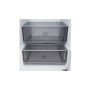 LG Refrigerator , GBBSJ1CCSW , Energy efficiency class C , Free standing , Combi , Height 186 cm , Fridge net capacity 220 L , Freezer net capacity 113 L , Display , 34 dB , Super White
