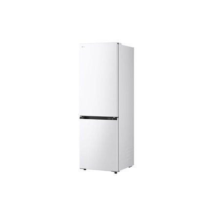 LG Refrigerator , GBBSJ1CCSW , Energy efficiency class C , Free standing , Combi , Height 186 cm , Fridge net capacity 220 L , Freezer net capacity 113 L , Display , 34 dB , Super White