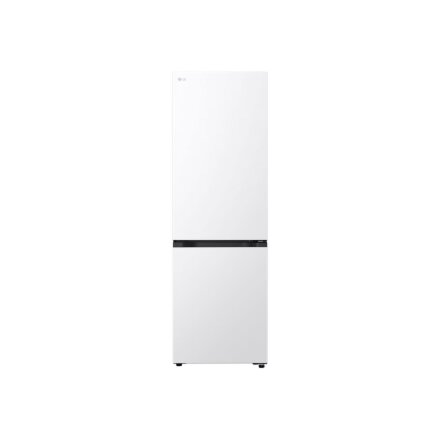 LG Refrigerator , GBBSJ1CCSW , Energy efficiency class C , Free standing , Combi , Height 186 cm , Fridge net capacity 220 L , Freezer net capacity 113 L , Display , 34 dB , Super White