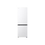 LG Refrigerator , GBBSJ1CCSW , Energy efficiency class C , Free standing , Combi , Height 186 cm , Fridge net capacity 220 L , Freezer net capacity 113 L , Display , 34 dB , Super White