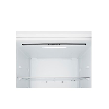 LG Refrigerator , GBBSJ1CCSW , Energy efficiency class C , Free standing , Combi , Height 186 cm , Fridge net capacity 220 L , Freezer net capacity 113 L , Display , 34 dB , Super White