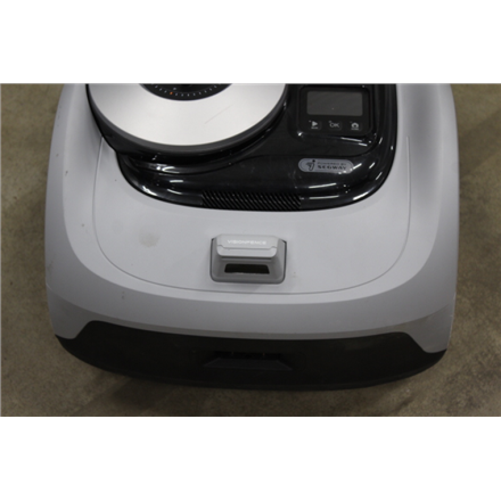 SALE OUT. Segway Navimow Robot Lawn Mower i105E , Segway , Navimow Robot Lawn Mower , i105E , Mowing Area 500 m² , Waterproof IPX6 , 58 dB , Charging station, antenna, antenna stand, power cord , NO ORIGINAL PACKAGING, DIRTY, SCRATCHED, REFURBISHED, MISSI