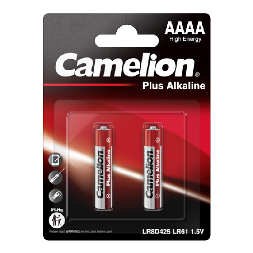 Camelion , Plus Alkaline 1.5V (LR61), 2-pack , AAAA