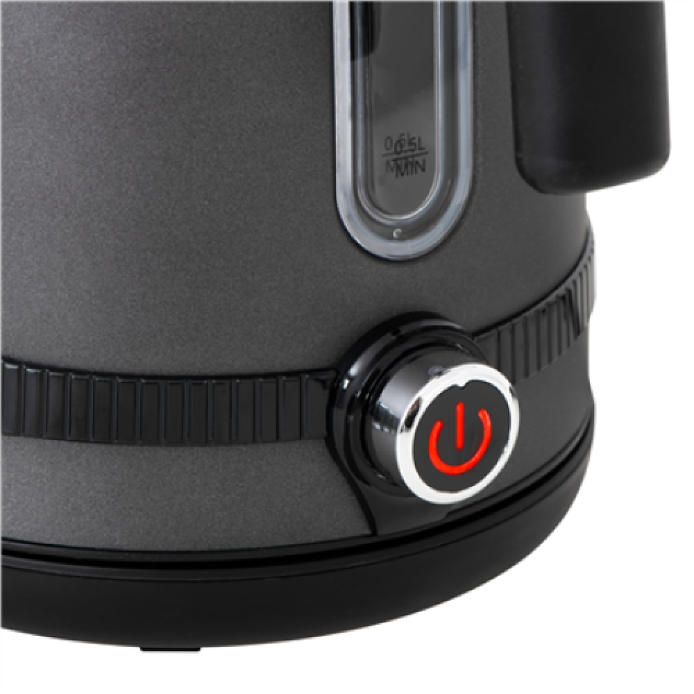 Adler Kettle , AD 1295g SS , Electric , 2200 W , 1.7 L , Stainless Steel , 360° rotational base , Grey