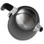 Adler Kettle , AD 1295g SS , Electric , 2200 W , 1.7 L , Stainless Steel , 360° rotational base , Grey