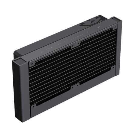 Gamemax CPU Liquid Cooler , GLACIER 240 LCD BK , Black