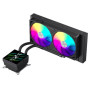 Gamemax CPU Liquid Cooler , GLACIER 240 LCD BK , Black