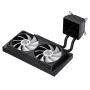 Gamemax CPU Liquid Cooler , GLACIER 240 LCD BK , Black