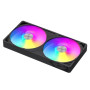 Gamemax CPU Liquid Cooler , GLACIER 240 LCD BK , Black