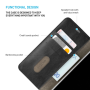 Fixed Opus , Back cover , Honor , Magic 8 Pro 5G , Synthetic leather , Black