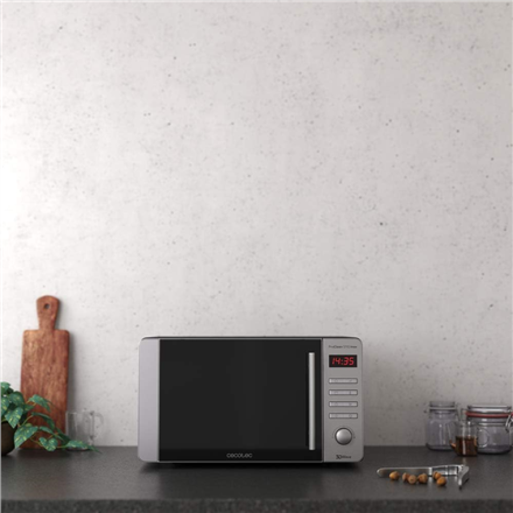 Cecotec Microwave Oven , ProClean 5110 Inox , Free standing , 20 L , 700 W , Grill , ‎Stainless Steel