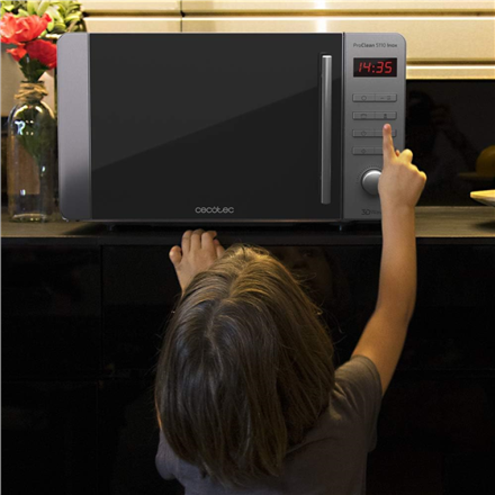 Cecotec Microwave Oven , ProClean 5110 Inox , Free standing , 20 L , 700 W , Grill , ‎Stainless Steel