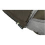 Outwell Contour Supreme Coffee L, Sleeping Bag, 220 x 85 cm, 2 way open - auto lock, L-shape, Brown