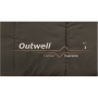 Outwell Contour Supreme Coffee L, Sleeping Bag, 220 x 85 cm, 2 way open - auto lock, L-shape, Brown