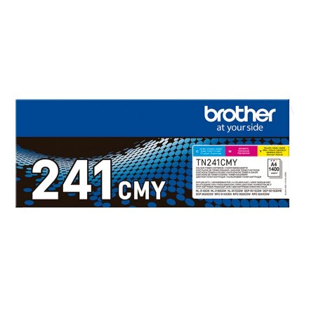 Brother TN241CMY , Toner Multipack , Cyan, Magenta, Yellow
