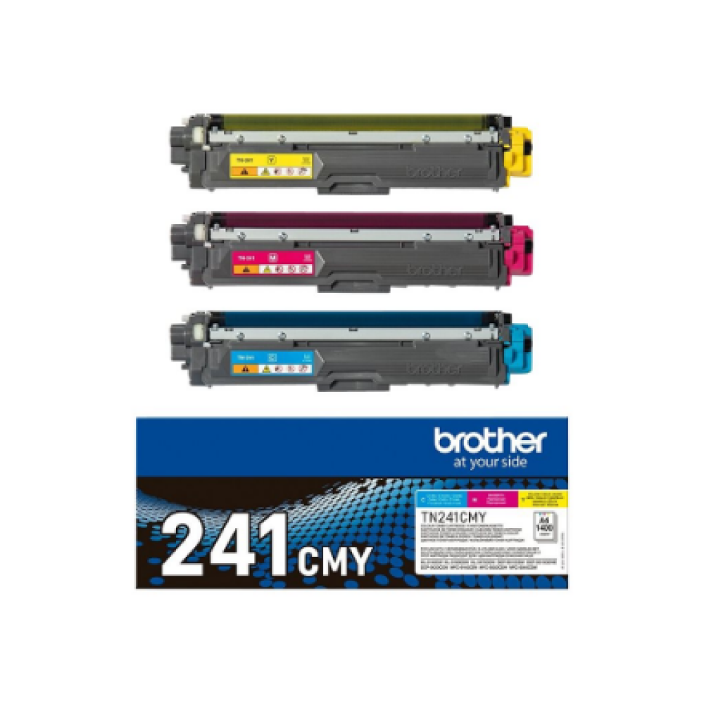 Brother TN241CMY , Toner Multipack , Cyan, Magenta, Yellow