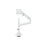 Digitus Desk Mount , DA-90476 Single Monitor Mount , Height, tilt, pivot, rotation, depth , 57 , Maximum weight (capacity) 27 kg , White