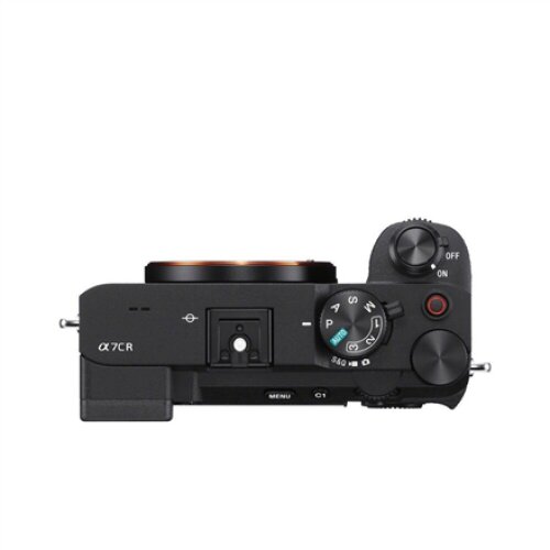 Sony , Full-Frame Camera , Alpha A7CR , Mirrorless Camera body , 61 MP , ISO 102400 , Video recording , Wi-Fi , Fast Hybrid AF , Magnification 0.70 x , Viewfinder , CMOS , Black