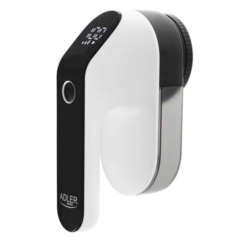 Adler , Lint remover LCD , AD 9618 , White/Black , Rechargeable battery