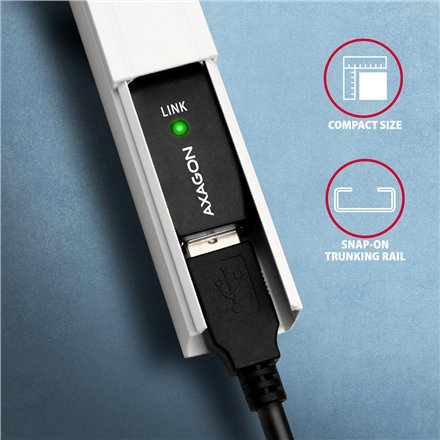 AXAGON , USB Repeater Cable , ADR-205 , USB Type-A to USB Type-A