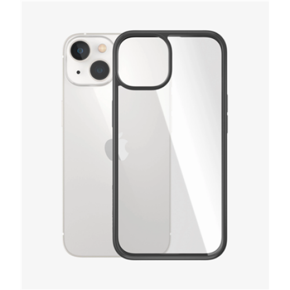 PanzerGlass ClearCase with Black Frame Apple, iPhone 14/13, Black