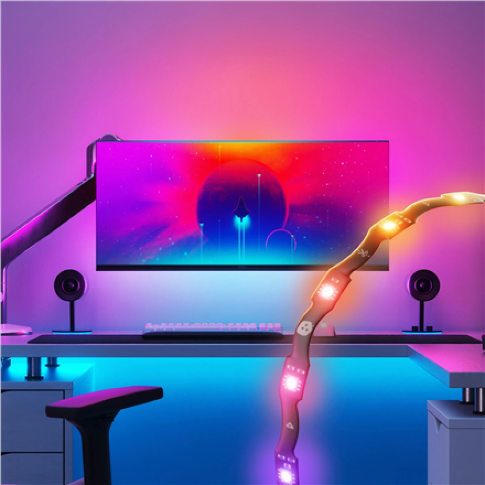 Nanoleaf 4D PC Screen Mirror Lightstrip USB, 2.5m,10 W,Multicolor RGB