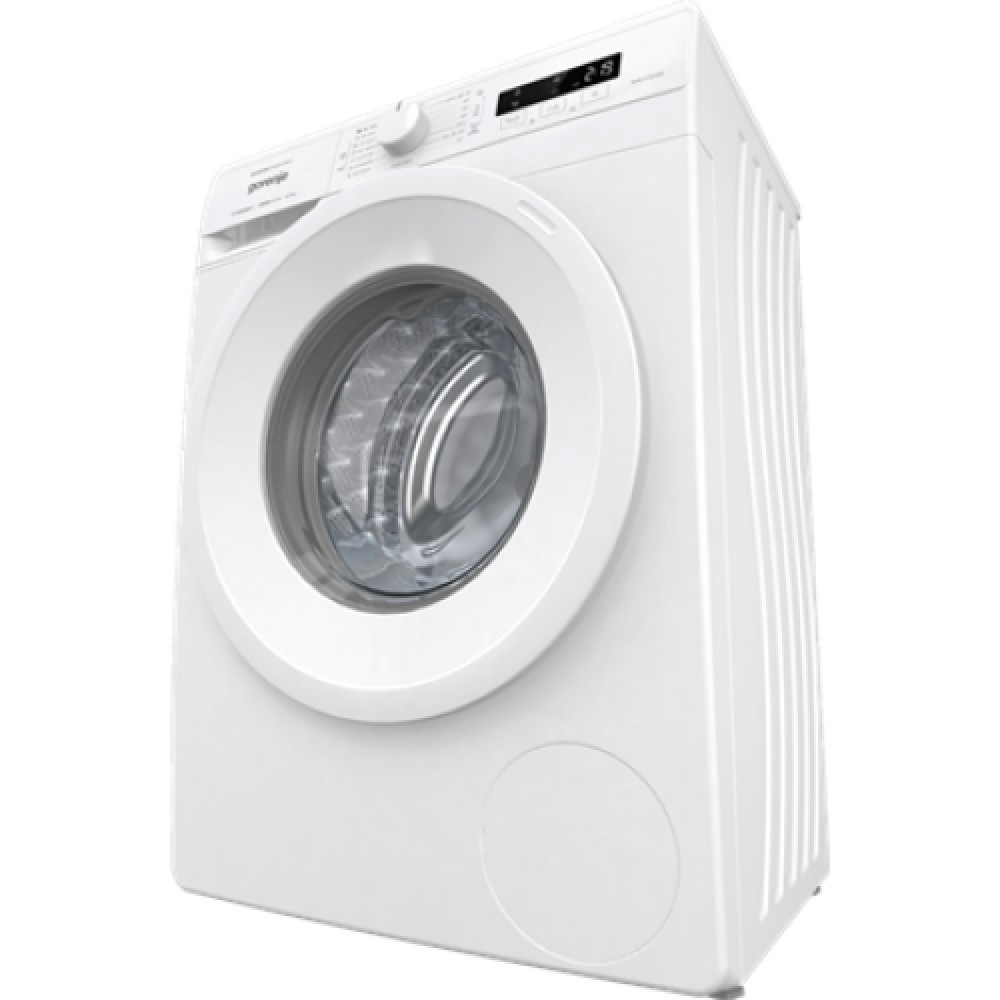 Gorenje , Washing Machine , WNPI72SB , Energy efficiency class B , Front loading , Washing capacity 7 kg , 1200 RPM , Depth 46.5 cm , Width 60 cm , Display , LED , Self-cleaning , White