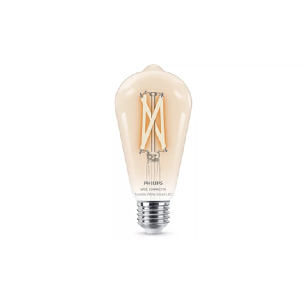 Philips Smart WFB 60W ST64 927-65 CL 1PF/6 , E27 , 7 W , Tunable white , Bluetooth, Wi-Fi