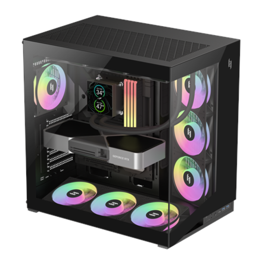 Gamemax Case , NEX C56 BK , ATX